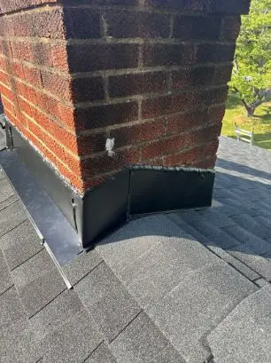 roof flashing leak