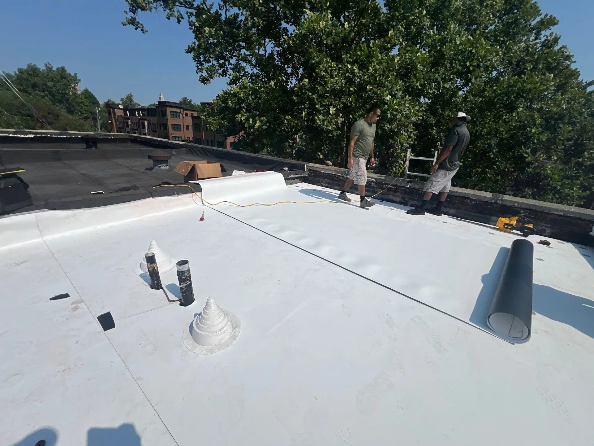 flatroof1 TPO roofing