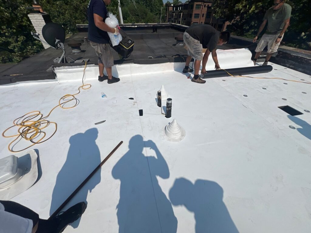 flat roof