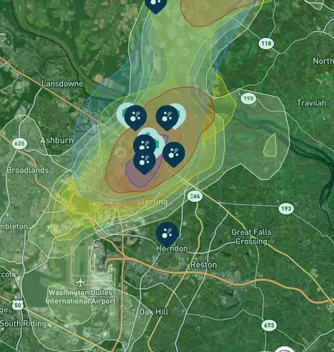 August 29 2024 Hail Storm Map