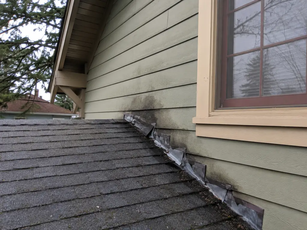 Roof Flashing Leaks