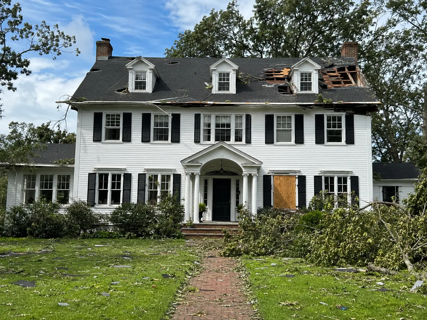 exterior storm damage checklist