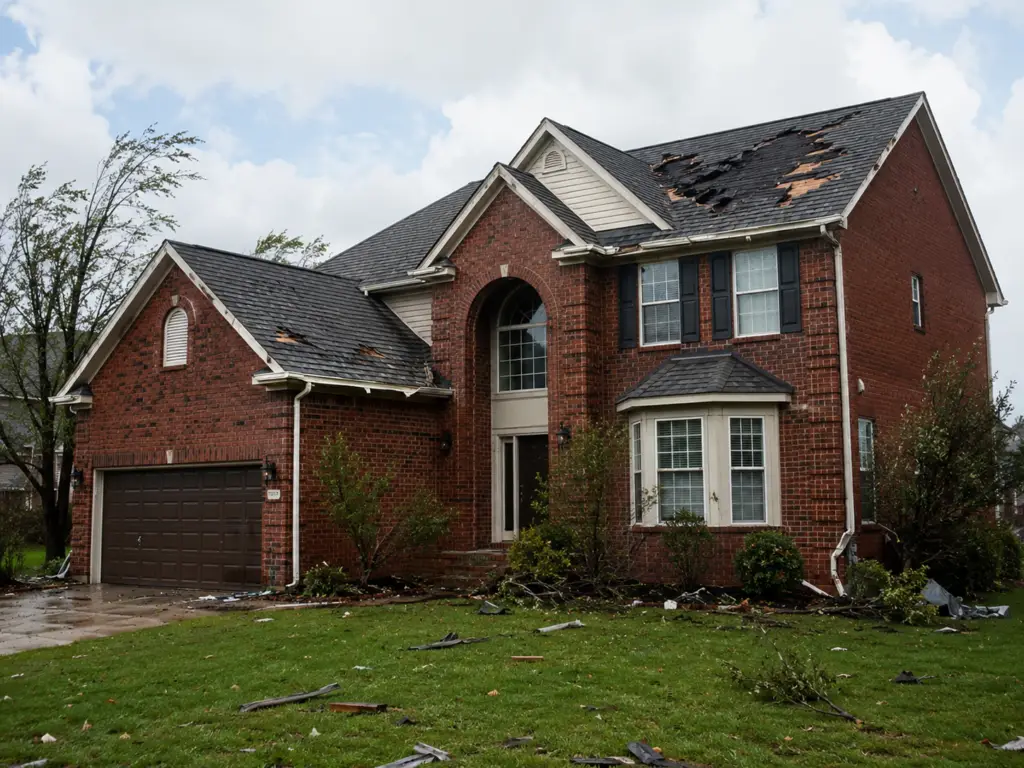 exterior storm damage checklist