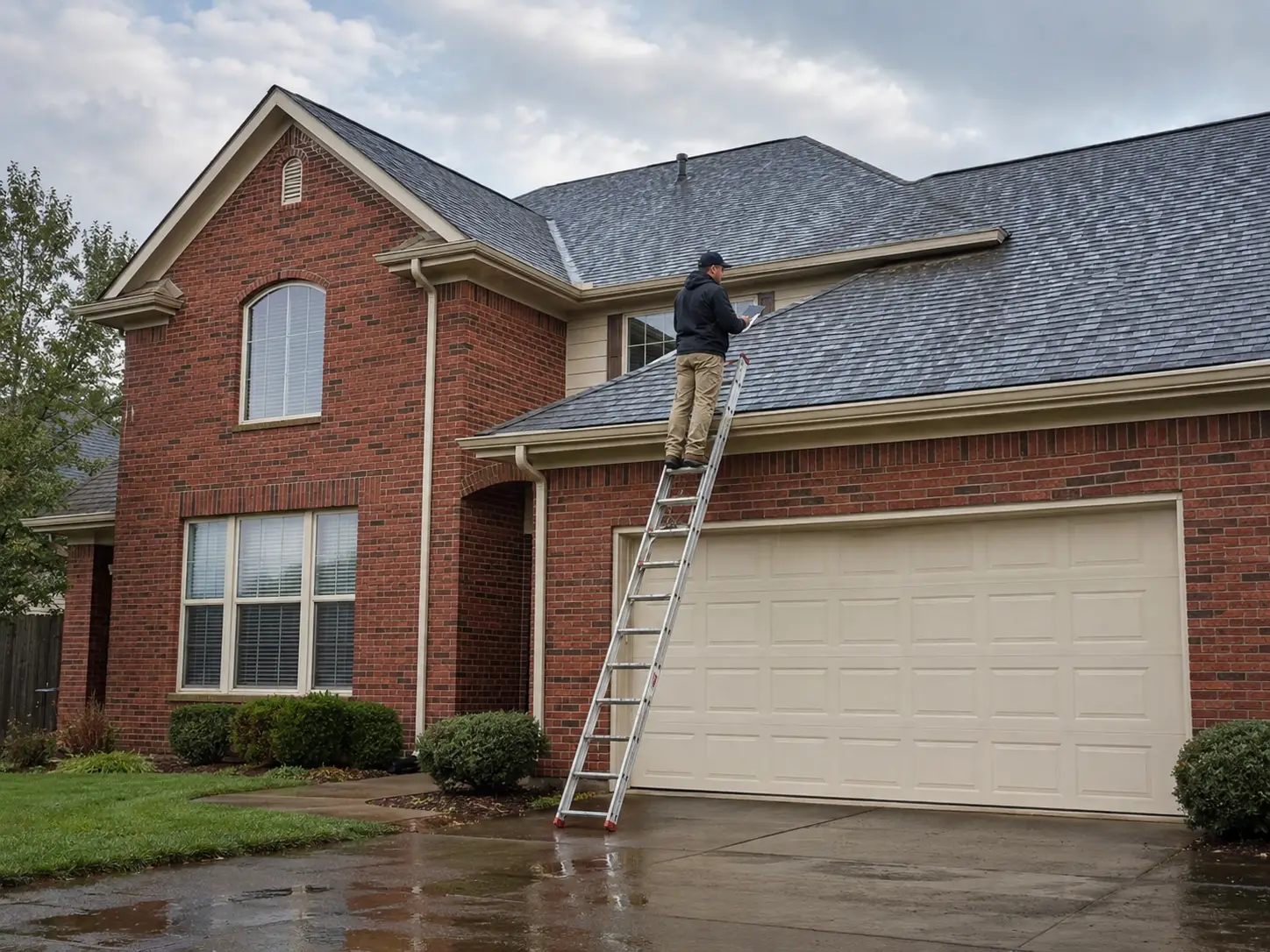 Heavy Rain Roof Inspection