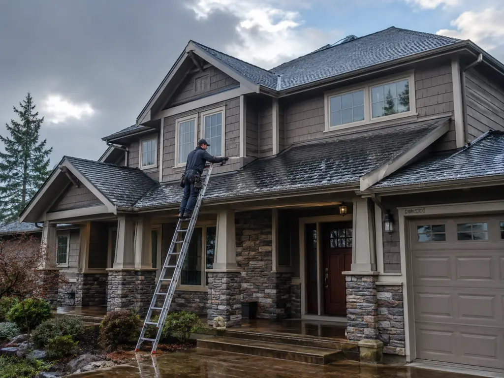 Heavy Rain Roof Inspection