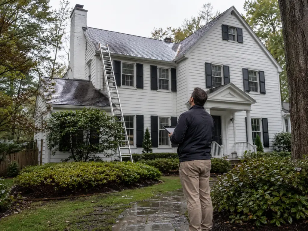 Heavy Rain Roof Inspection