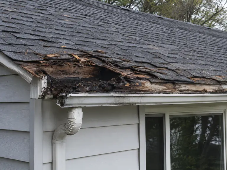 roof deck damage signs