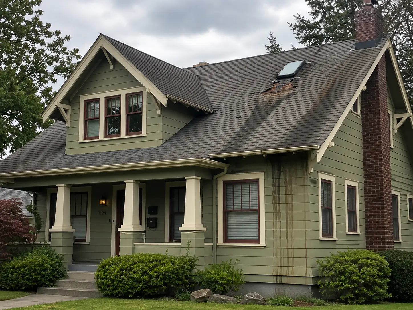 roof leak warning signs