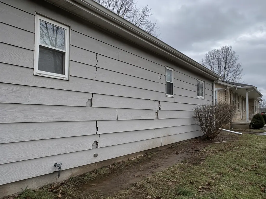 siding storm damage signs