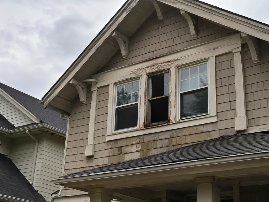 window storm damage signs