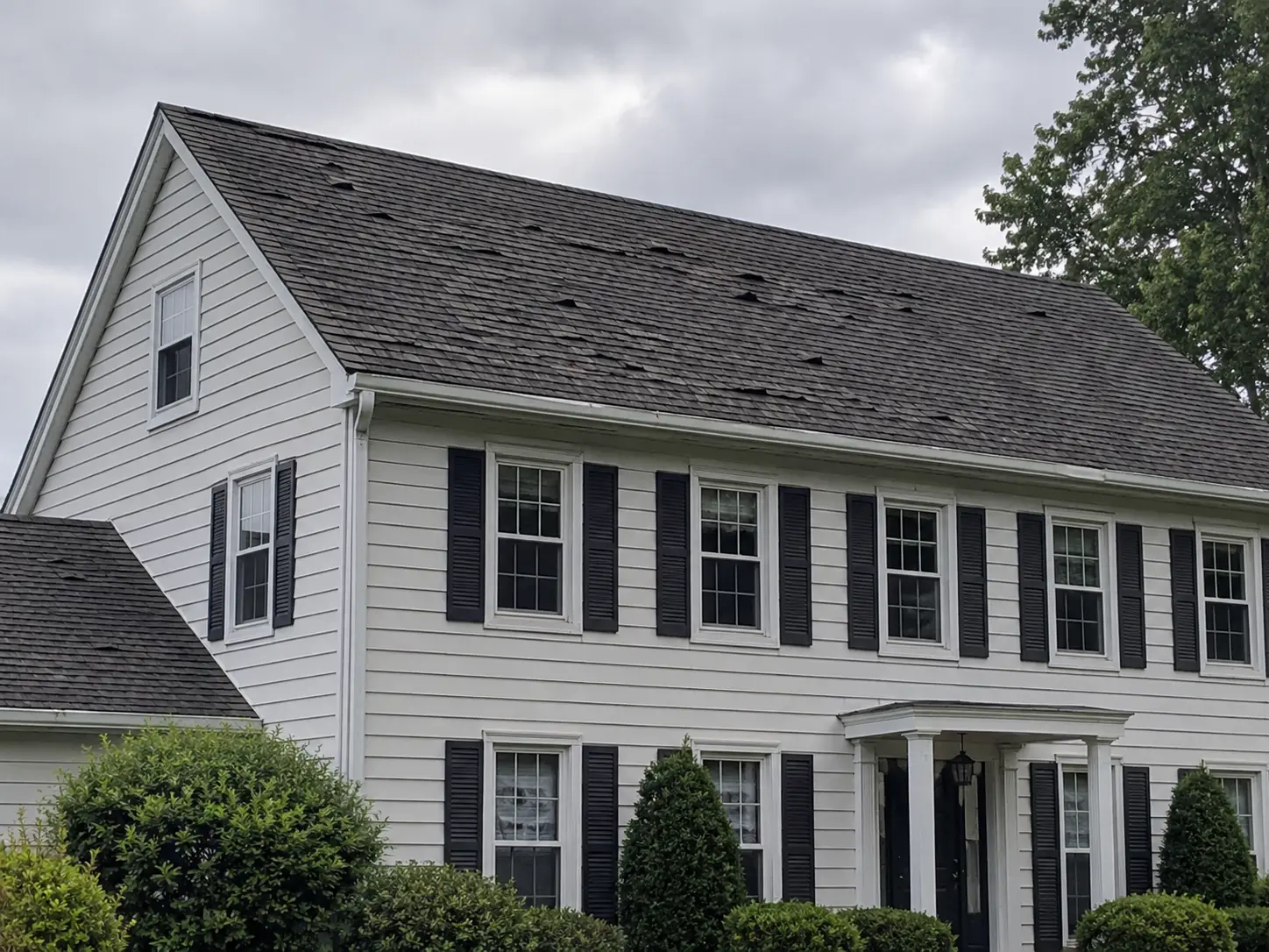 curling shingles roof warning