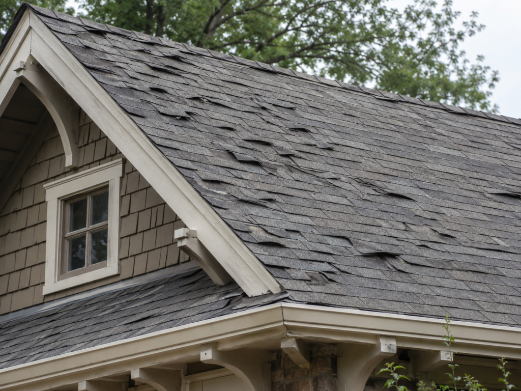 curling shingles roof warning