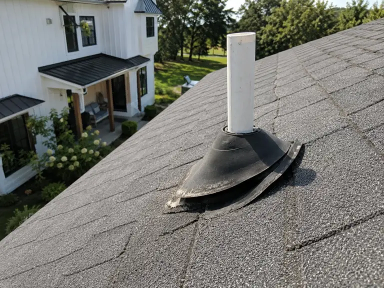 pipe boot roof leaks